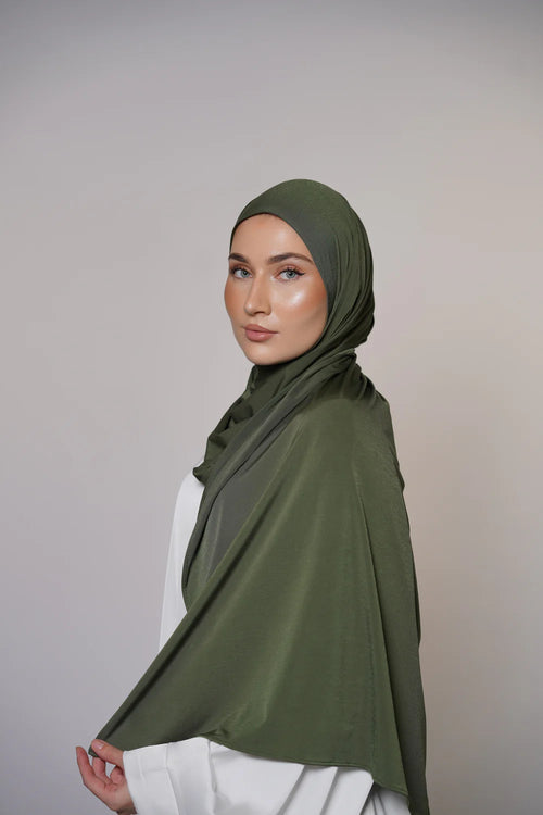 Hijab Hydrofuge Kaki - GRATUIT